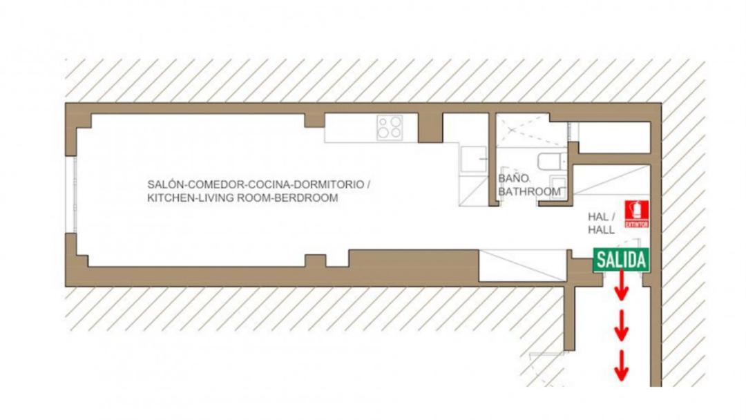 New And Cozy-Studio-Chueca 马德里 外观 照片